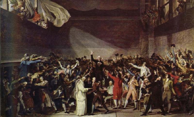 unknow artist French revolution china oil painting image
